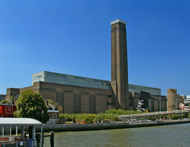 Exterior of Tate Modern in London