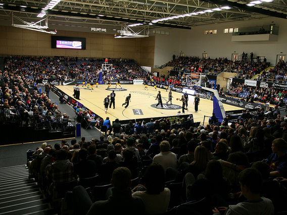 Exterior of Sport Central in Newcastle upon Tyne
