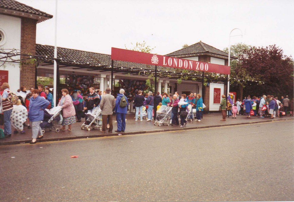 Exterior of London Zoo in London