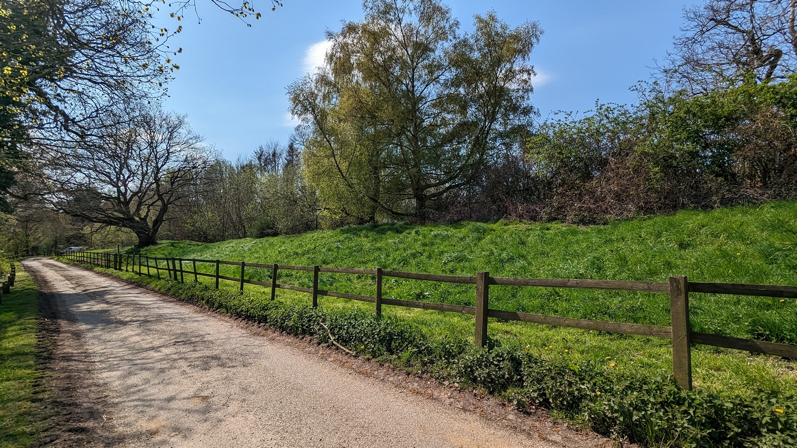 Moat Farm Dyke: a northern extension of Lexden Dyke; part of the Iron Age territorial oppidum and Romano-British town of Camulod