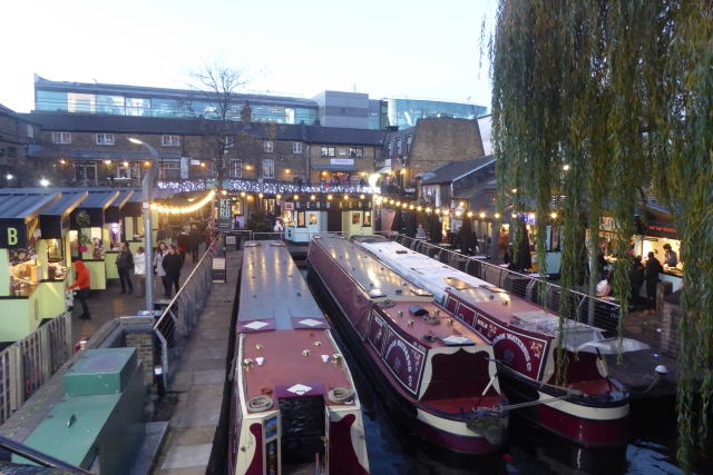 Exterior of Camden Market in London