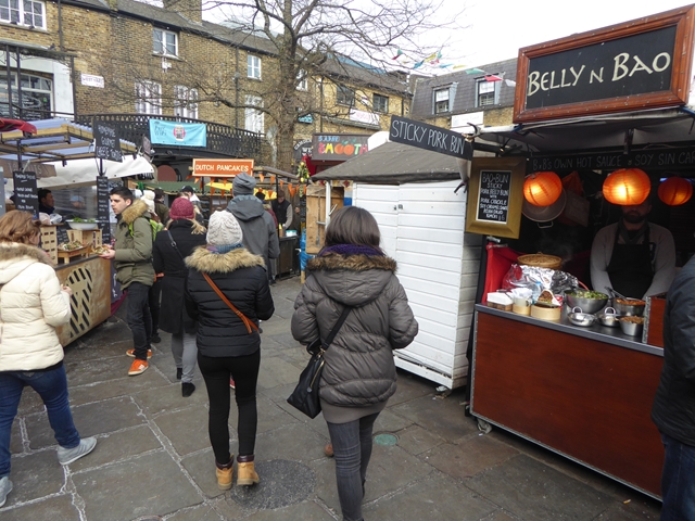 Exterior of Camden Market in London
